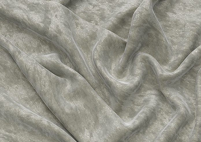 Crushed Velvet, Ivory - Made to Measure Curtains - Image 4